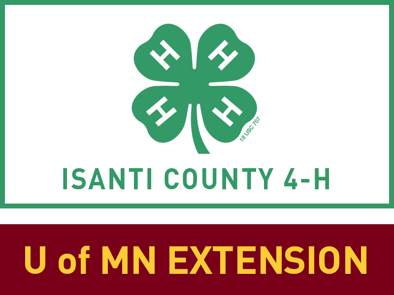 Logo for 2025 Isanti County Fair - 4-H Entries
