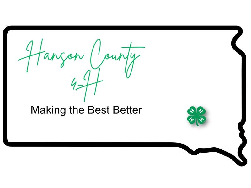 Logo for 2025 Hanson County 4-H Achievement Days