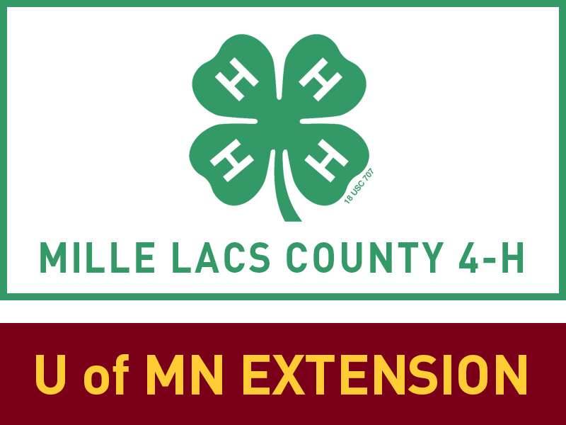 Logo for 2025 Mille Lacs County Fair 4-H