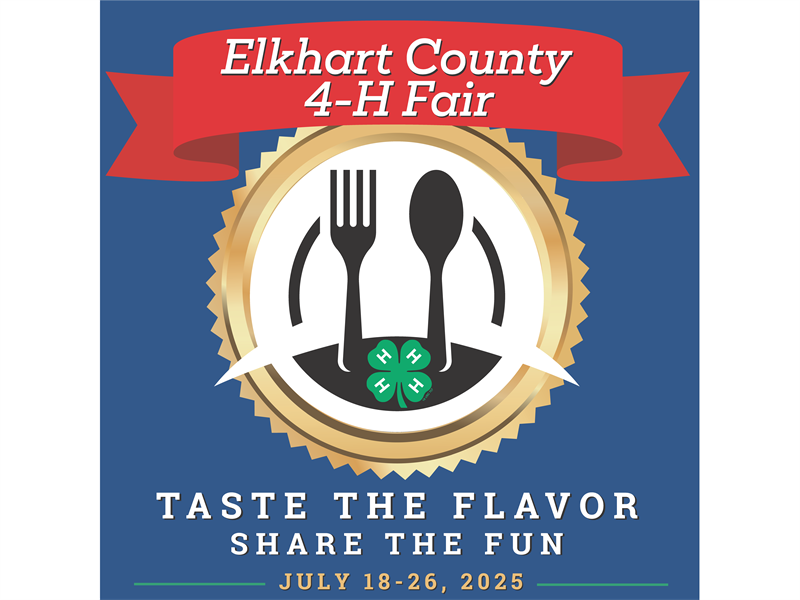 Logo for 2025 Elkhart County 4-H Fair