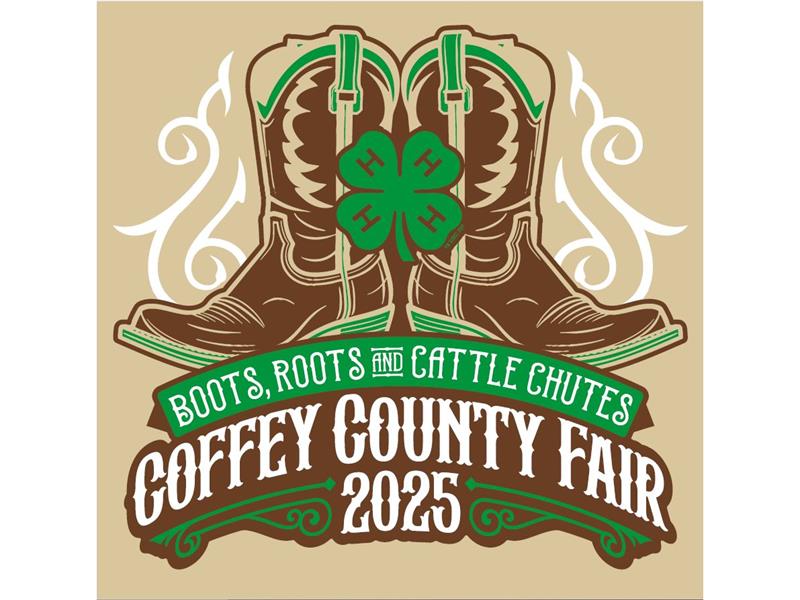 Logo for 2025 Coffey County Fair