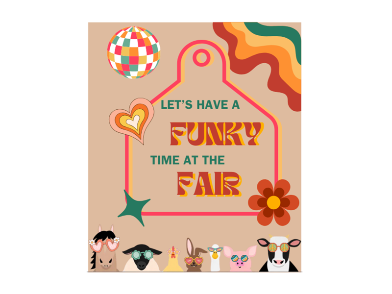 Logo for 2025 Meade Co Fair