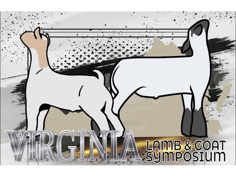 Logo for 2025 Virginia Lamb and Goat Symposium
