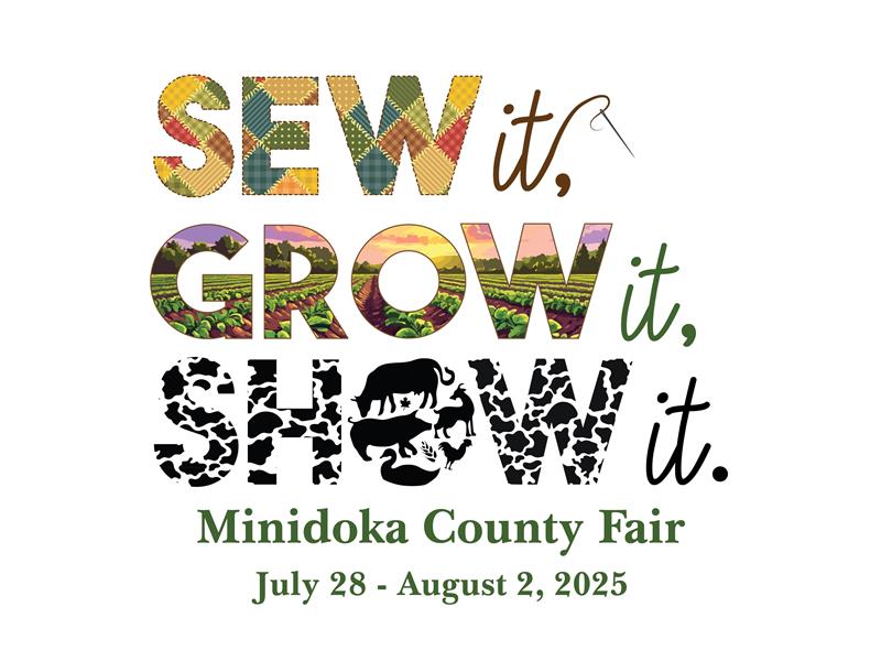 Logo for Minidoka County Fair 2025